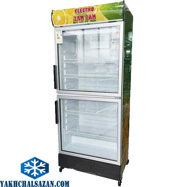یخچال نوشابه دو درب 60 سانتی