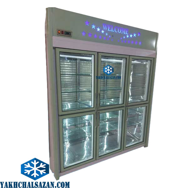 یخچال شش درب دو طرف نما
